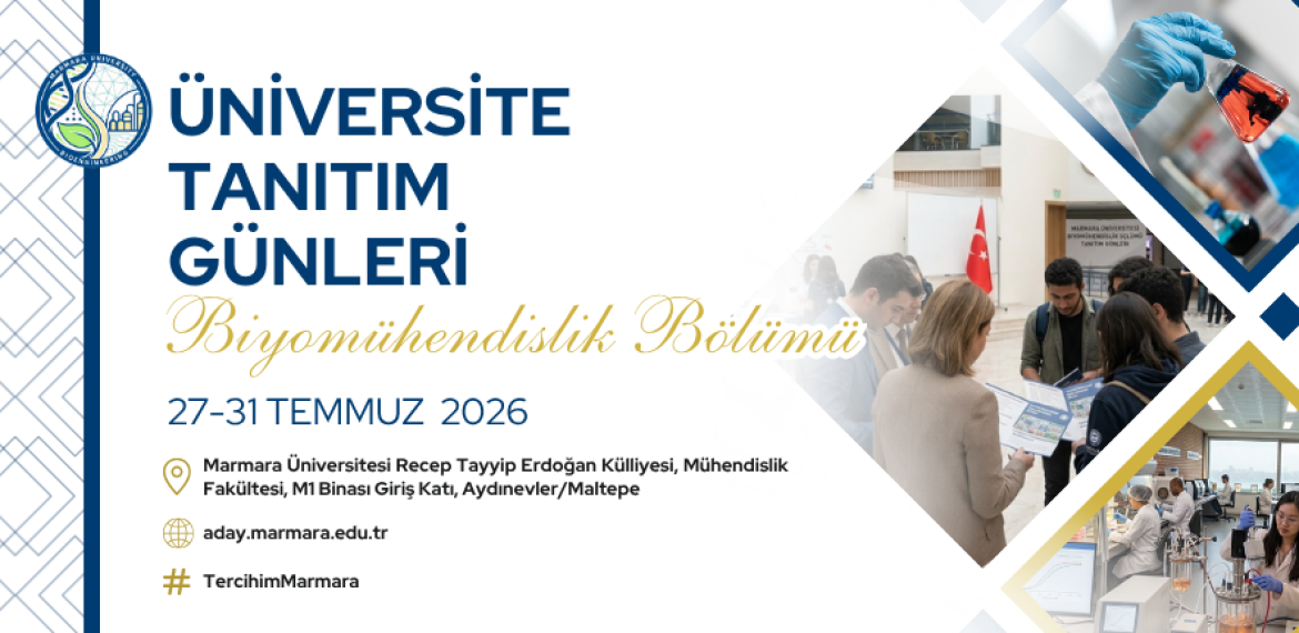 Biyomühendislik Bölümü Tanıtım Günleri 2026